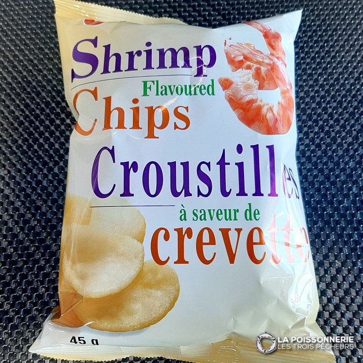 Chips aux crevettes, 80g – Manicook
